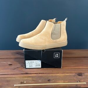 Beige Men's Chelsea Boots